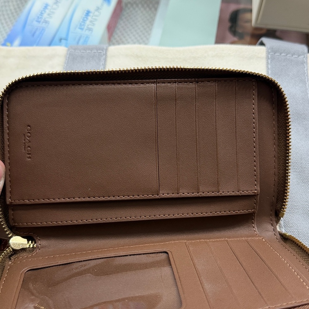 Coach Zip-Around Wallet - Picture 4 of 6